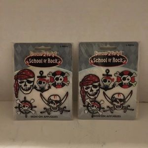 School Of Rock Iron-On Appliques (2)